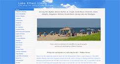 Desktop Screenshot of lakeeffectliving.com